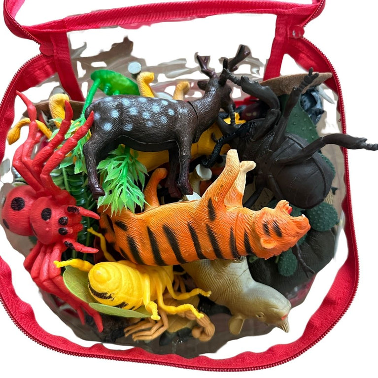 Small World Animals Figures - 45 pcs approx