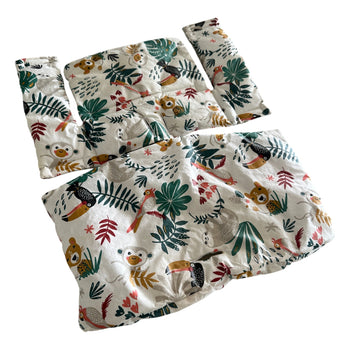 Ukje Cushion for Stokke Tripp Trapp - White Monkey