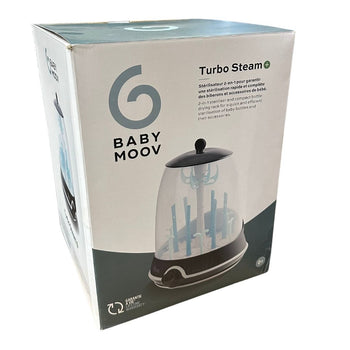 Babymoov 2-in-1 Turbo Electric Steam Sterilizer With Drying Rack