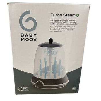 Babymoov 2-in-1 Turbo Electric Steam Sterilizer With Drying Rack