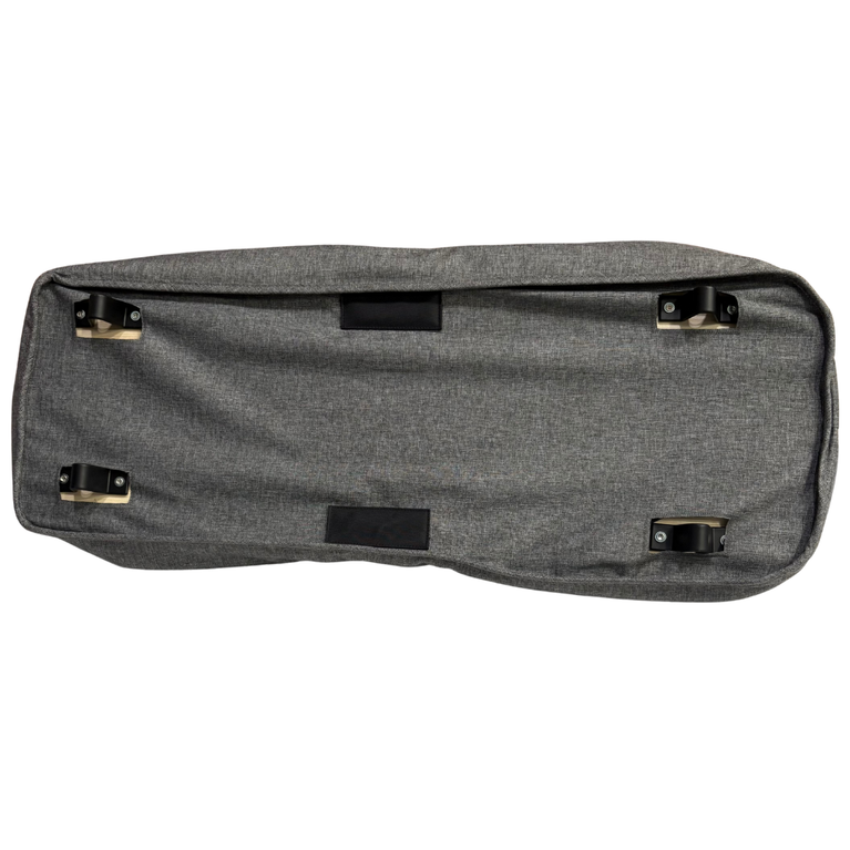 Bugaboo Donkey 3 Mono Seat Stroller with Bassinet Fabric Complete - Grey Melange