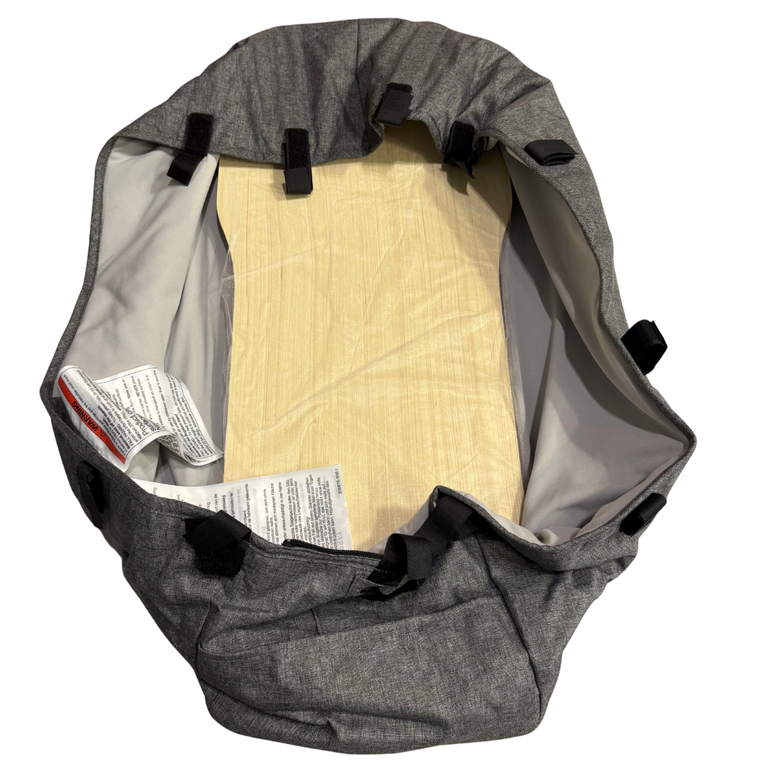 Bugaboo Donkey 3 Mono Seat Stroller with Bassinet Fabric Complete - Grey Melange