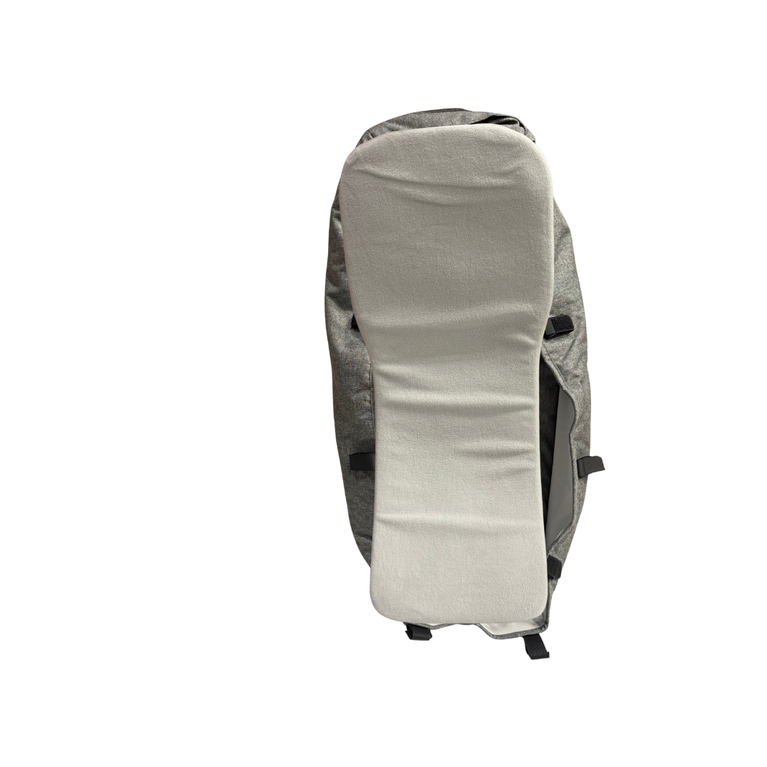 Bugaboo Donkey 3 Mono Seat Stroller with Bassinet Fabric Complete - Grey Melange