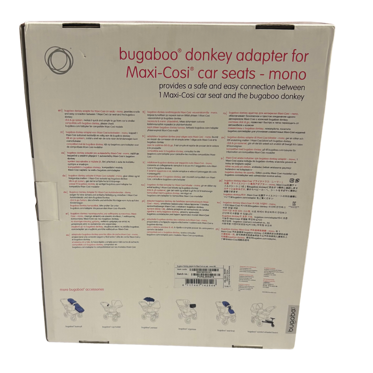 Bugaboo Donkey Adapter For Maxi-Cosi Car Seat - Mono
