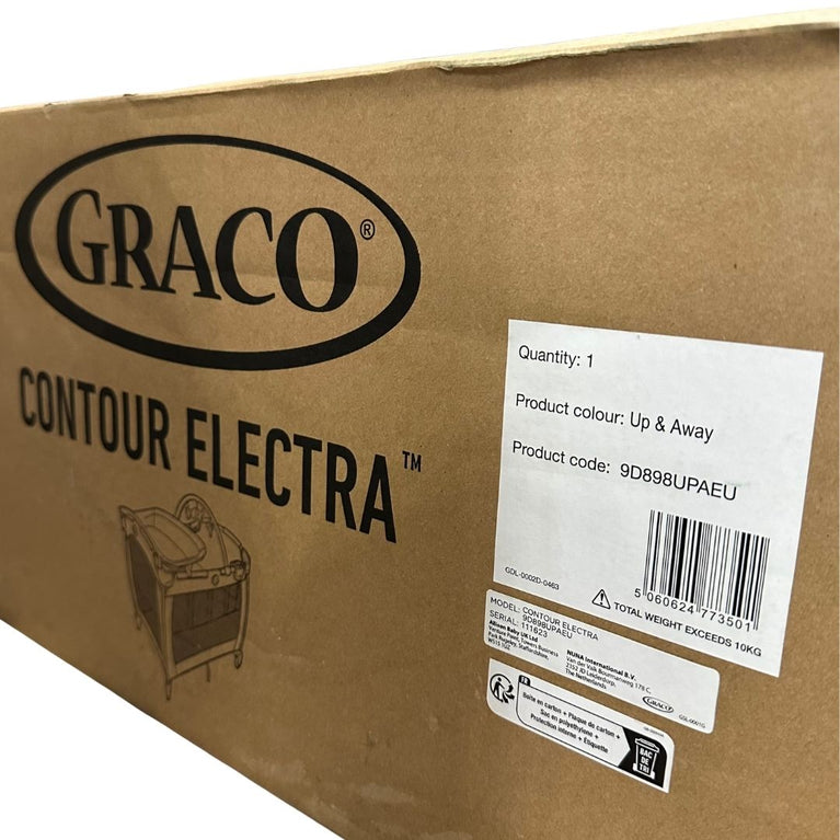 Graco Contour Electra Travel Cot - Up & Away