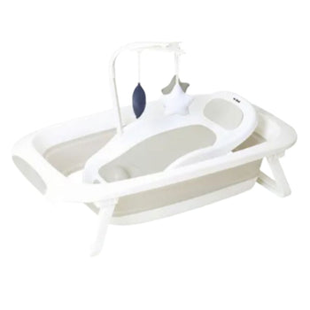Jikel Cloud Bathtub & Scrub Bath Booster Chair - Grey