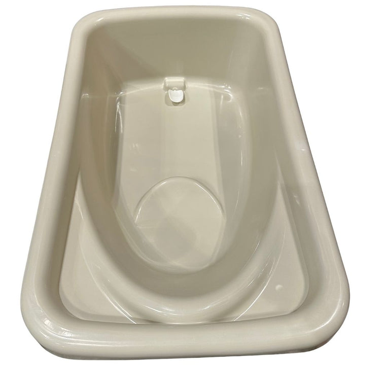 Jikel Ripple Standing Bath & Changing Table - Beige