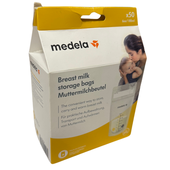 Medela Breast Milk Bags, 6 oz/ 180 ml Pack of 50