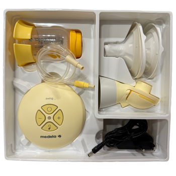 Medela Swing Flex Single Electric Breast Pump Complete Set