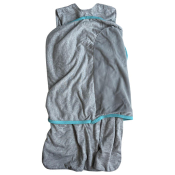 Halo Organic Cotton SleepSack Swaddle 0-3m / 3-5 kg - Heather Grey