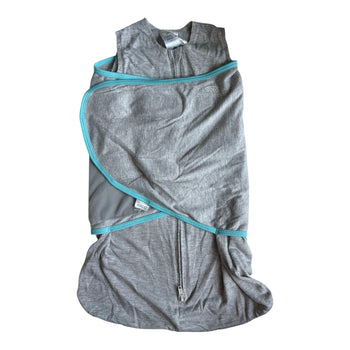 Halo Organic Cotton SleepSack Swaddle 0-3m / 3-5 kg - Heather Grey