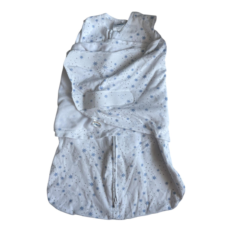Halo Organic Cotton Sleepsack Swaddle 0-3m / 3-5 kg - Stardust