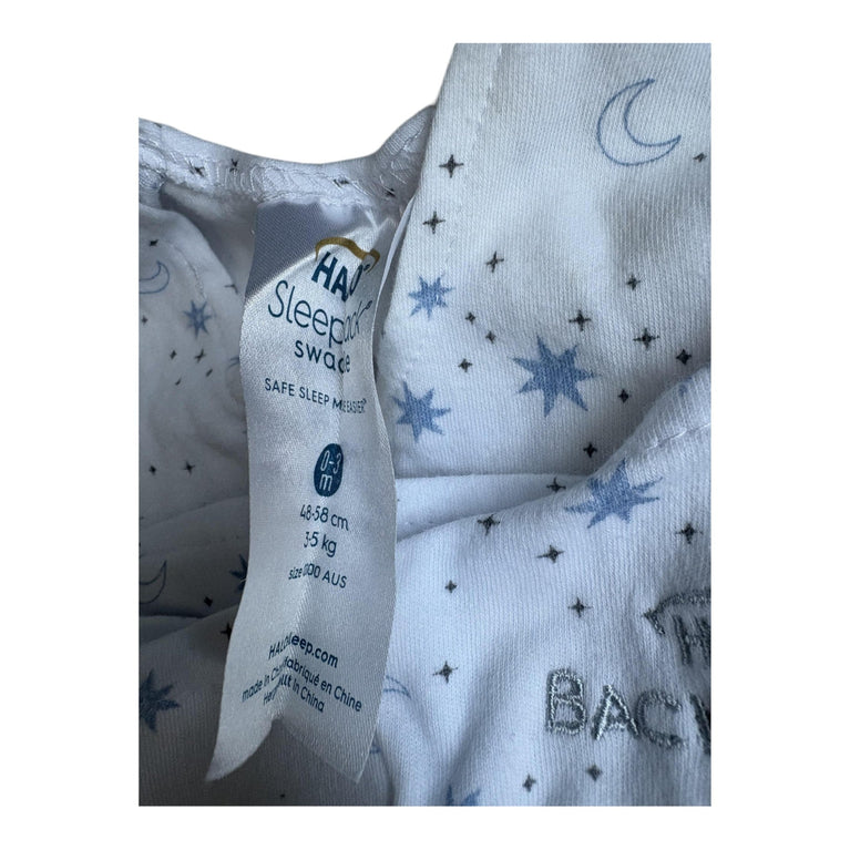 Halo Organic Cotton Sleepsack Swaddle 0-3m / 3-5 kg - Stardust