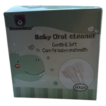 Mumoo Bear Baby Tongue Cleaner - 0-3 Years - 56 Brush Set