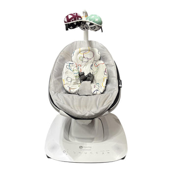 4moms MamaRoo 5.0 Multi-Motion Baby Swing with Newborn Insert - Grey