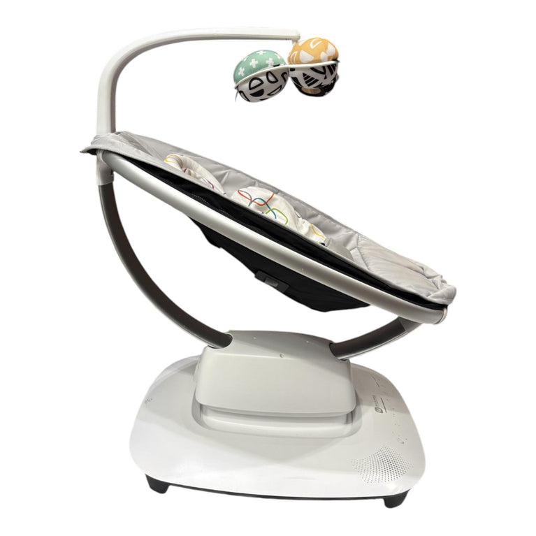 4moms MamaRoo 5.0 Multi-Motion Baby Swing with Newborn Insert - Grey