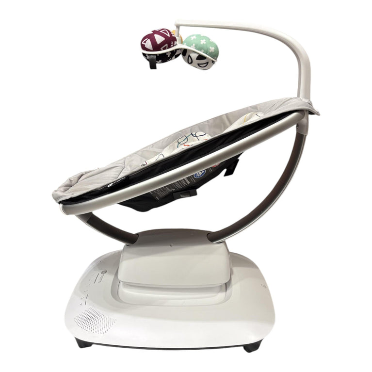 4moms MamaRoo 5.0 Multi-Motion Baby Swing with Newborn Insert - Grey