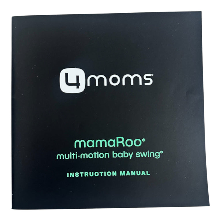 4moms MamaRoo 5.0 Multi-Motion Baby Swing with Newborn Insert - Grey