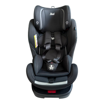 Jikel Saturn Zip 360 Rotating IsoFix Car Seat -Black