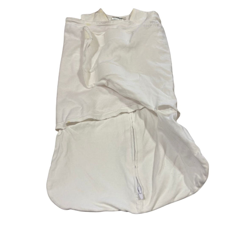 Halo 100% Cotton Sleepsack Swaddle - White
