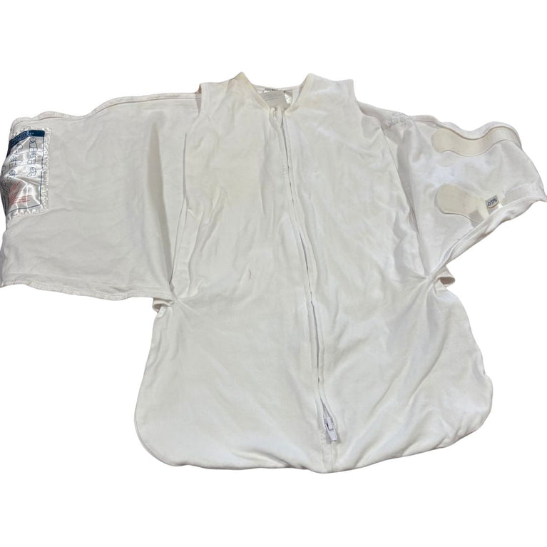 Halo 100% Cotton Sleepsack Swaddle - White