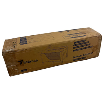 Teknum Explorer 2-in-1 Playard & Cot - Black