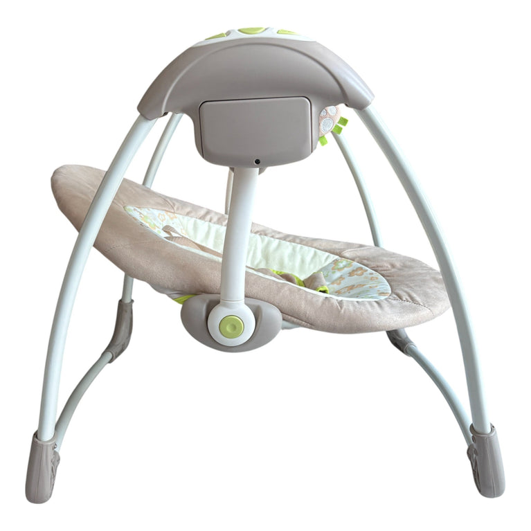 Juniors Glide Electric Baby Swing - Beige / Green