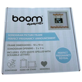 BOOM Moments Sonogram Picture Frame