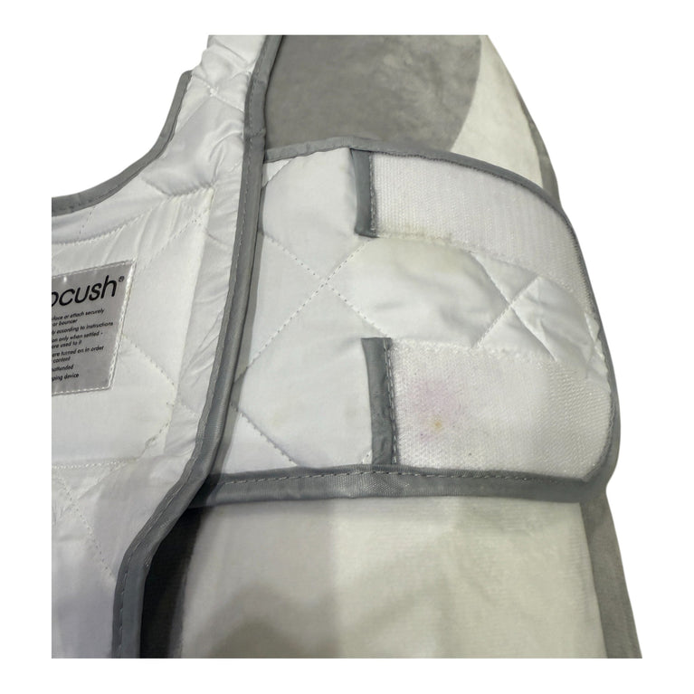 Babocush Newborn Comfort Cushion - Grey / White