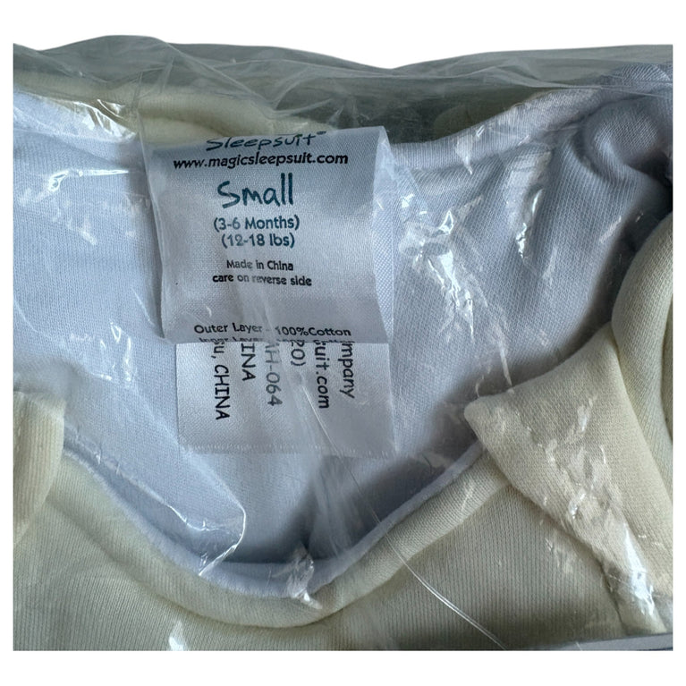 Baby Merlins Magic Sleepsuit Small 3-6 months - Yellow