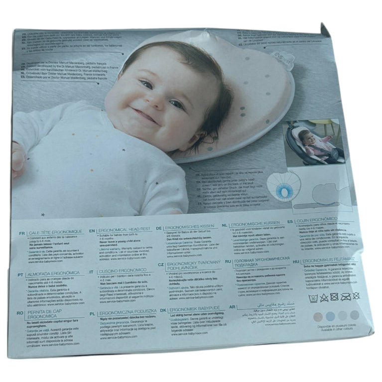 Babymoov - Lovenest Original Flat Head Baby Pillow - Pink