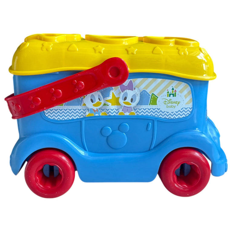 Clementoni Baby Mickey Shape Sorter Bus