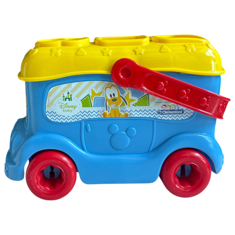 Clementoni Baby Mickey Shape Sorter Bus