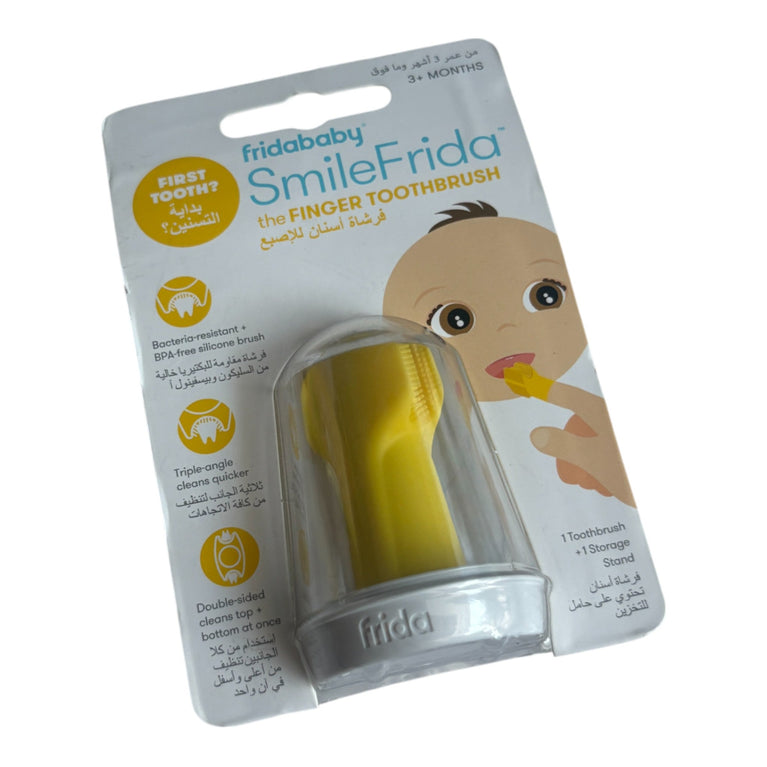Frida Baby SmileFrida The 2-Sided Finger Toothbrush