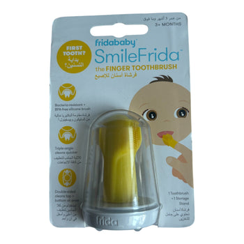 Frida Baby SmileFrida The 2-Sided Finger Toothbrush