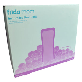 Frida Mom 2-in-1 Postpartum Absorbent Perineal Ice Maxi Pads - Pack of 8
