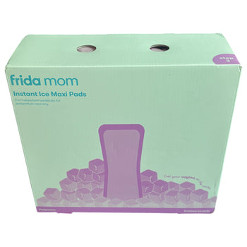 Frida Mom 2-in-1 Postpartum Absorbent Perineal Ice Maxi Pads - Pack of 8