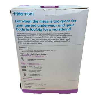 Frida Mom Disposable Postpartum Boyshort Briefs Underwear Regular - Pack of 8