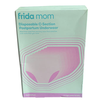 Frida Mom Disposable Postpartum High Waist Briefs Underwear Regular Size 28 to 42 Inch - Pack of 8