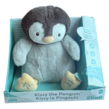 GUND Kissy - Penguin Animated Singing Animal Toy