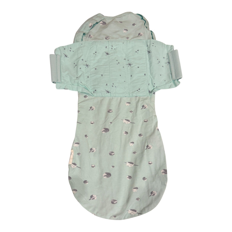 Happiest Baby SNOO 100% Organic SNOO Sleep Sack Bundle 3-Pack of Sizes - Teal Planets