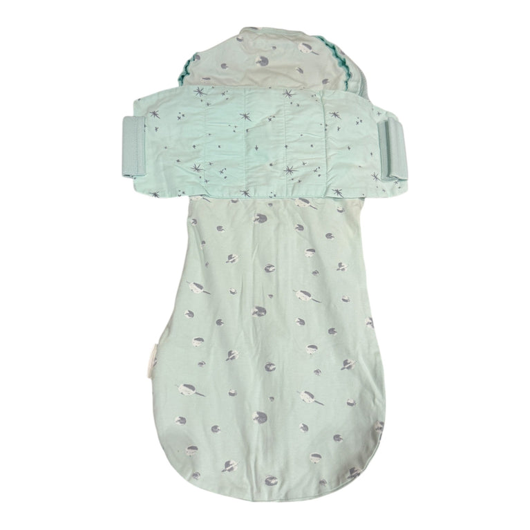 Happiest Baby SNOO 100% Organic SNOO Sleep Sack Bundle 3-Pack of Sizes - Teal Planets