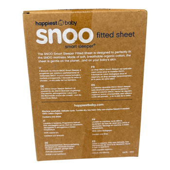 Happiest Baby SNOO Fitted Sheet - 100% Organic Cotton - Teal Galaxy