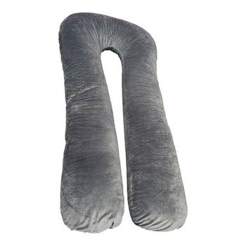 Milliard 54 Inch U-Shaped Memory Foam Body Pillow with Breathable Cover