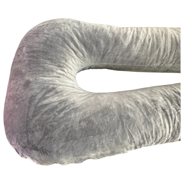 Milliard 54 Inch U-Shaped Memory Foam Body Pillow with Breathable Cover
