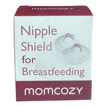 MomCozy Contact Nipple Shields with Carry Case (17mm) - Pack of 2