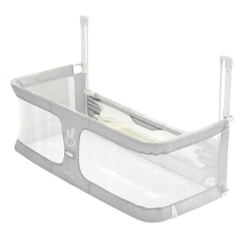 SISTINE Baby Bedside Crib- Grey