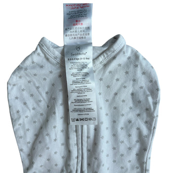 SwaddleMe Swaddle (Newborn 2.3-5.4 Kg) - White Stars