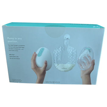 Willow 360 Breast Pump Flanges, Breast Shields (21mm) - Pack of 2