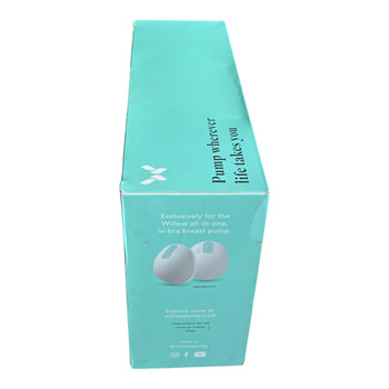 Willow 360 Reusable 4 oz Breast Milk Containers (21mm Flange) - Pack of 2